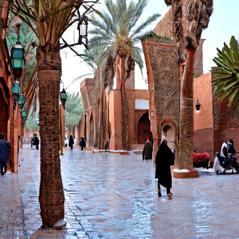 Marrakech en invierno